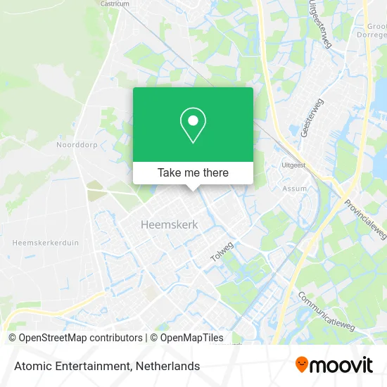 Atomic Entertainment map