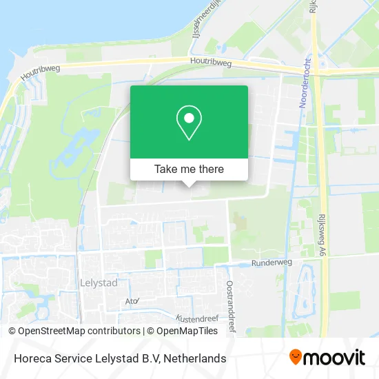 Horeca Service Lelystad B.V map