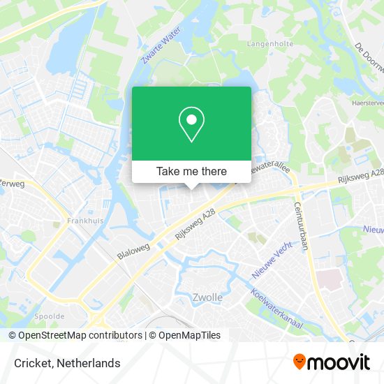 Cricket map