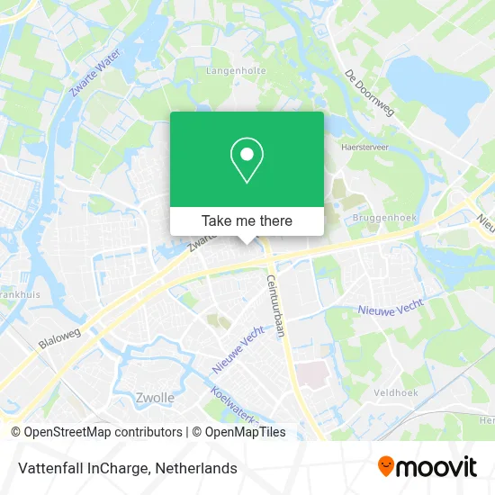 Vattenfall InCharge map