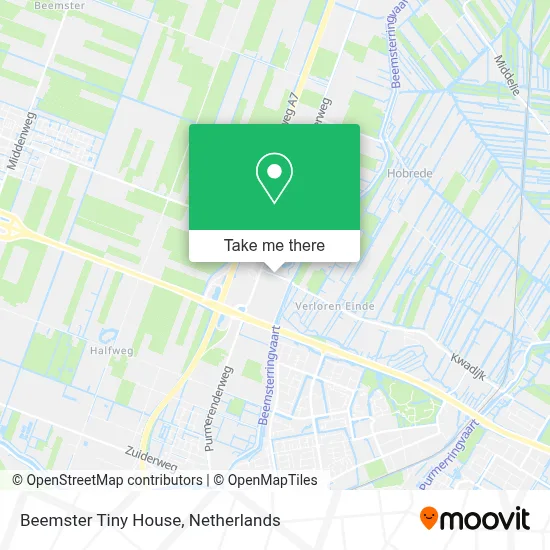 Beemster Tiny House map