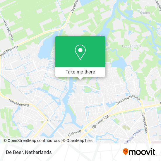 De Beer map