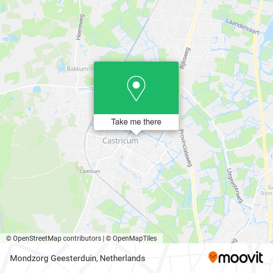 Mondzorg Geesterduin map