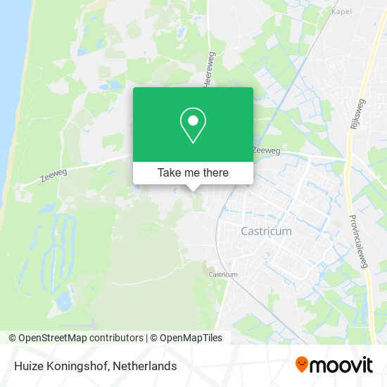 Huize Koningshof map