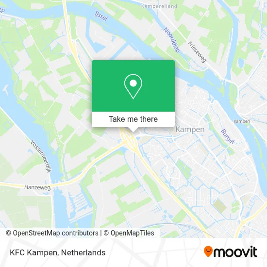 KFC Kampen map