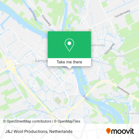 J&J Wool Productions map