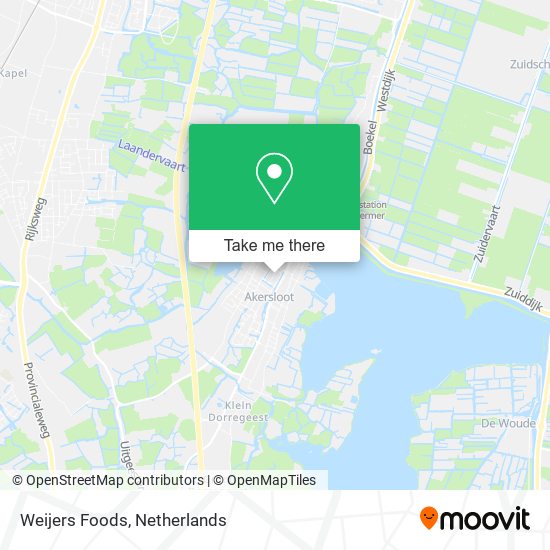 Weijers Foods map