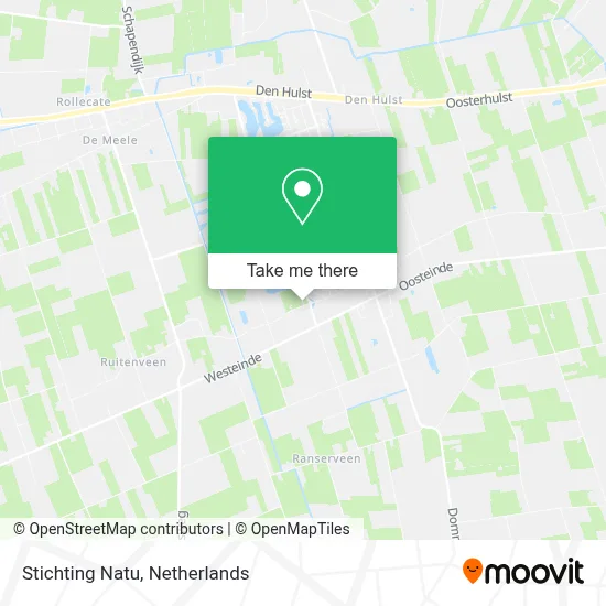 Stichting Natu map