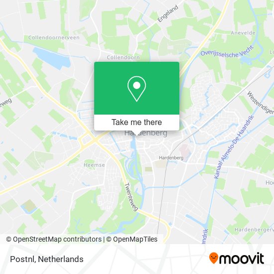 Postnl map