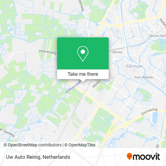 Uw Auto Reinig map