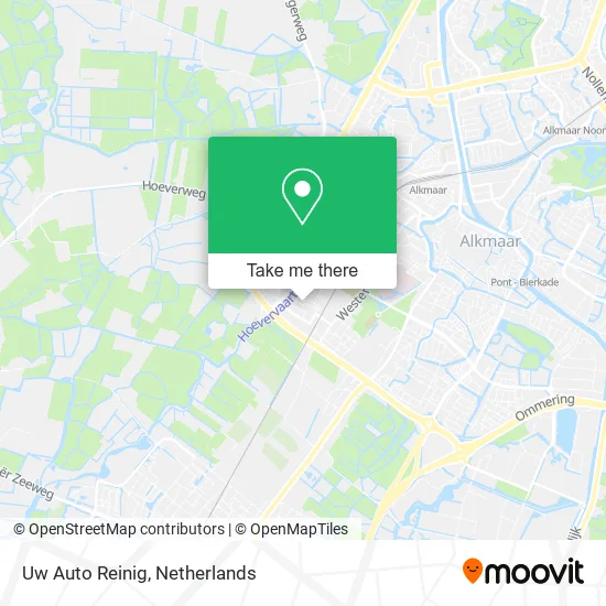 Uw Auto Reinig map