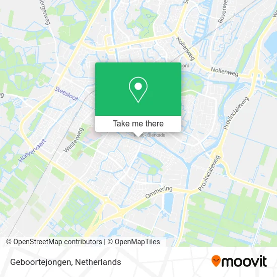 Geboortejongen map