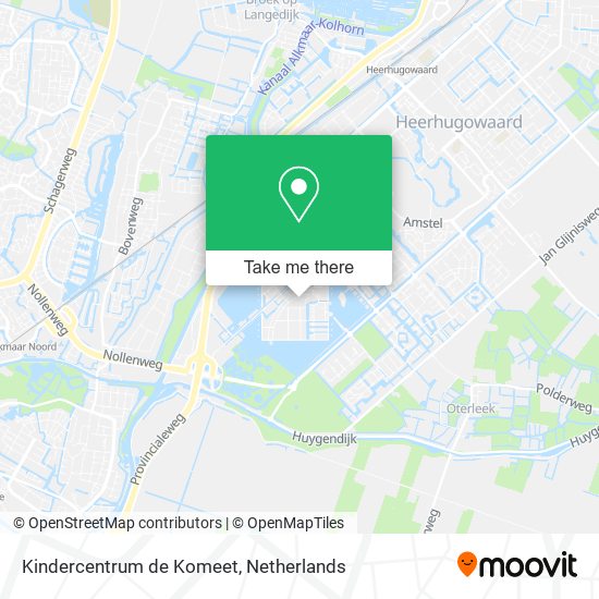 Kindercentrum de Komeet map