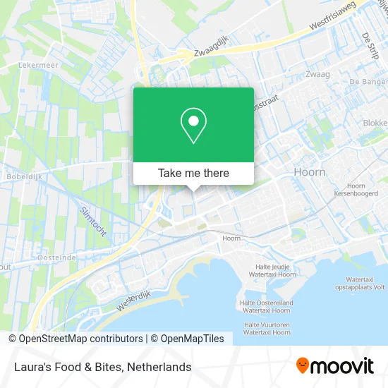 Laura's Food & Bites map