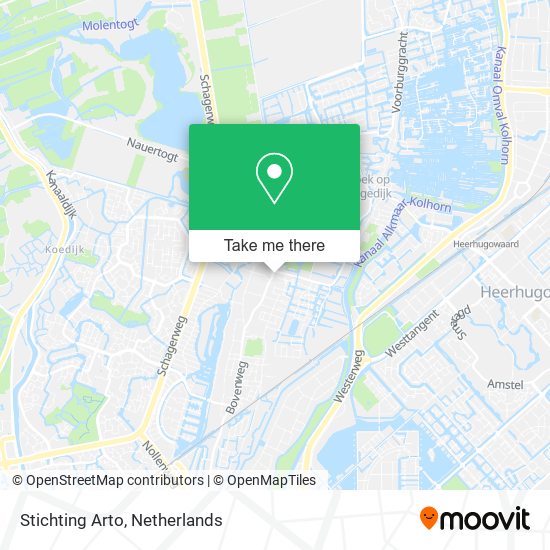 Stichting Arto map