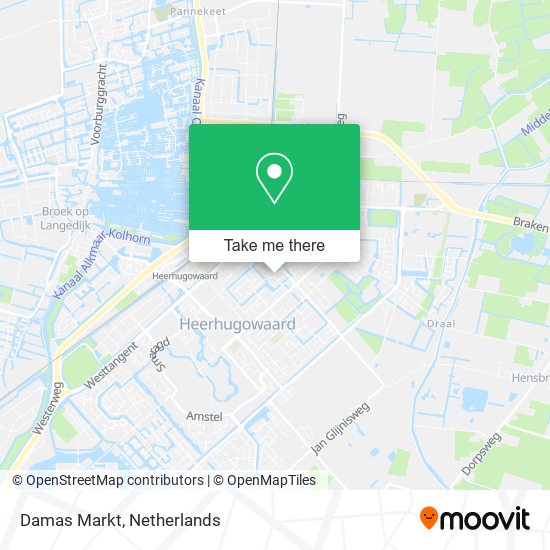 Damas Markt map