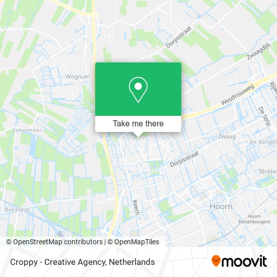 Croppy - Creative Agency map