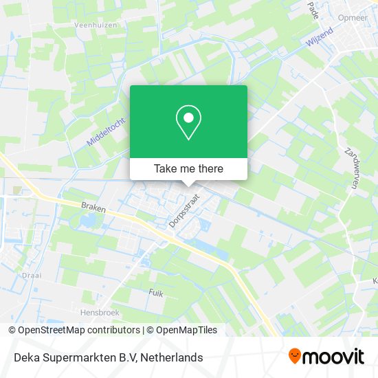 Deka Supermarkten B.V map