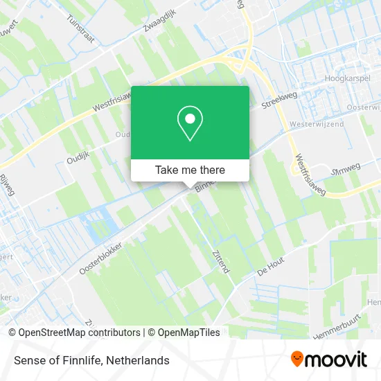 Sense of Finnlife map