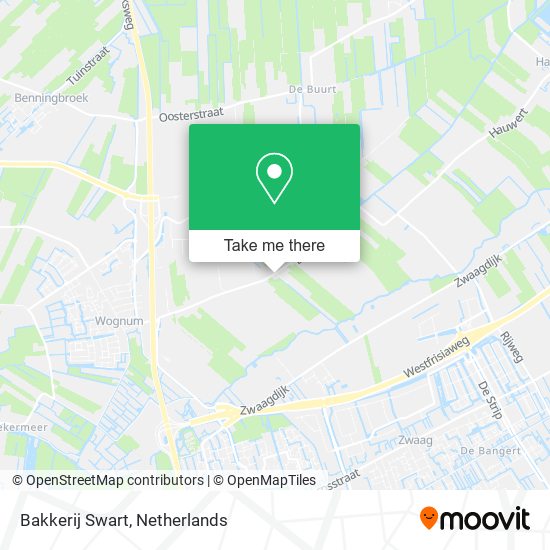 Bakkerij Swart map