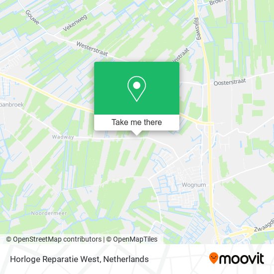 Horloge Reparatie West map