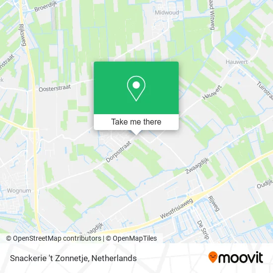 Snackerie 't Zonnetje map