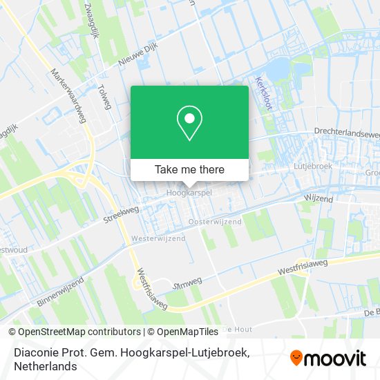 Diaconie Prot. Gem. Hoogkarspel-Lutjebroek map