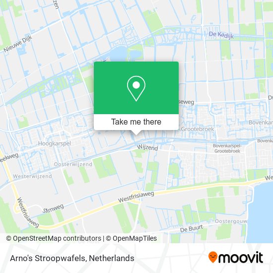 Arno's Stroopwafels map