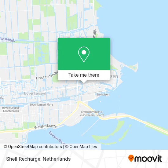 Shell Recharge map