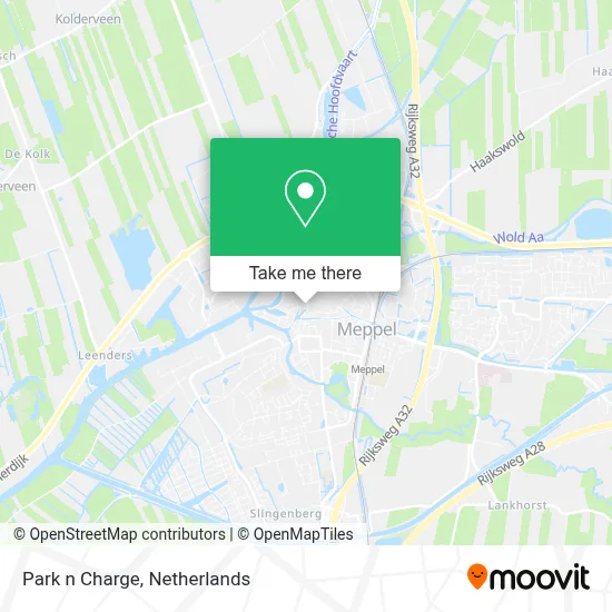Park n Charge map