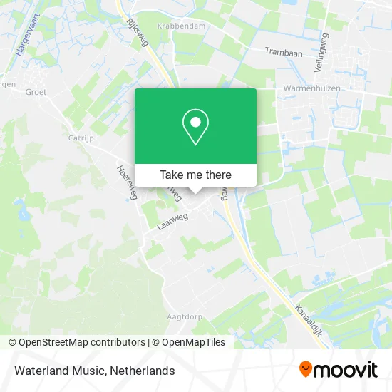 Waterland Music map