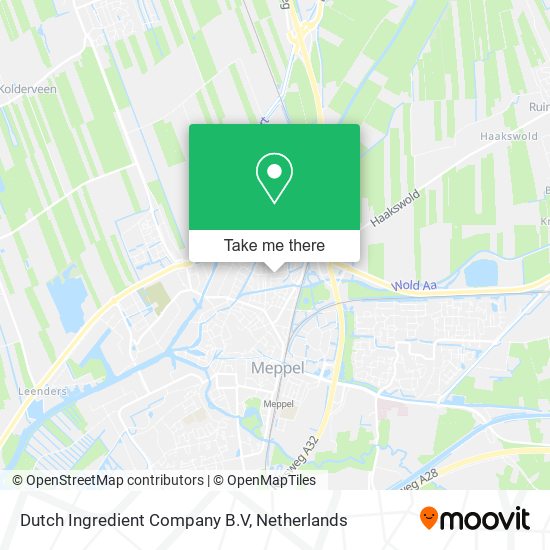 Dutch Ingredient Company B.V map