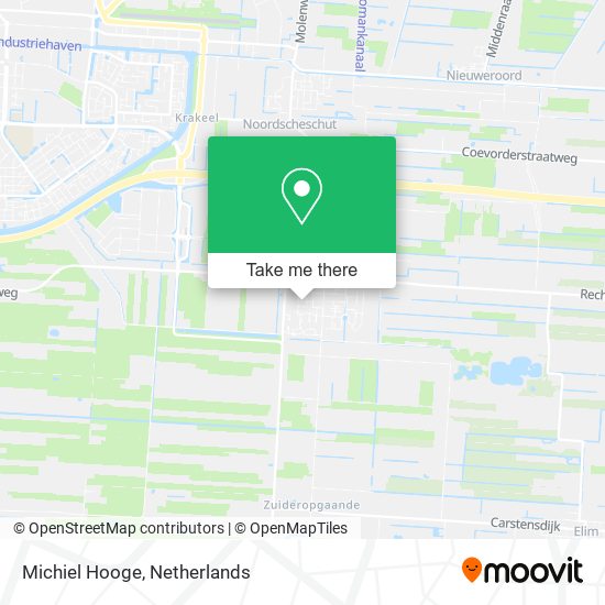 Michiel Hooge map