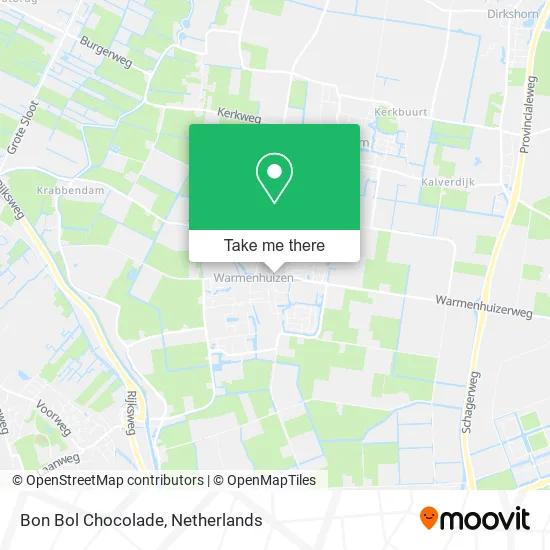 Bon Bol Chocolade map