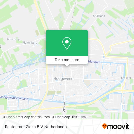Restaurant Ziezo B.V map
