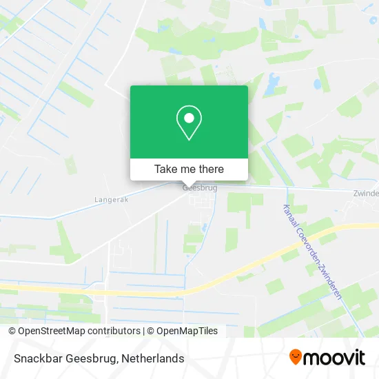 Snackbar Geesbrug map