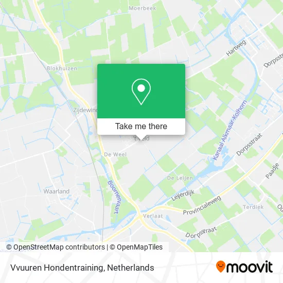 Vvuuren Hondentraining Karte