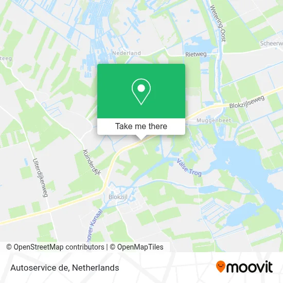 Autoservice de Karte