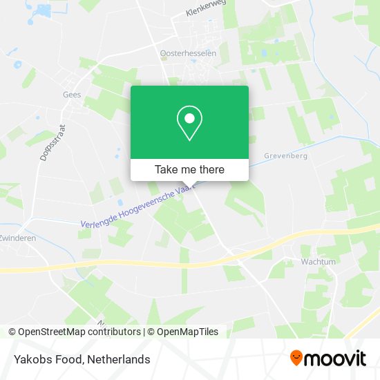 Yakobs Food map