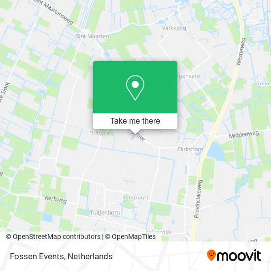 Fossen Events map