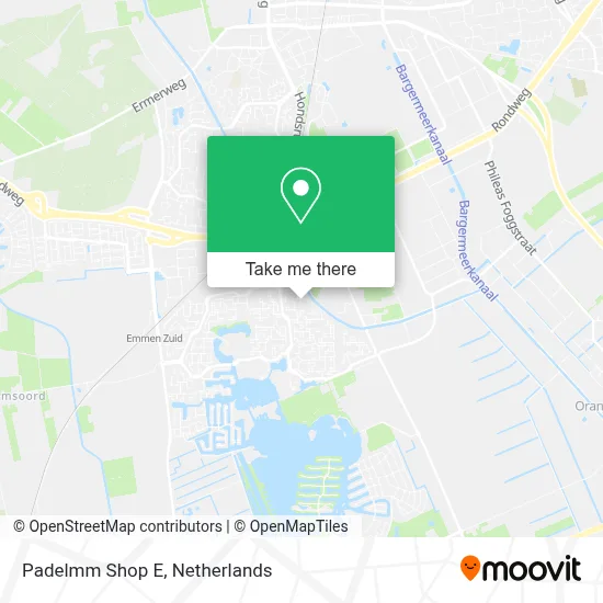 Padelmm Shop E map