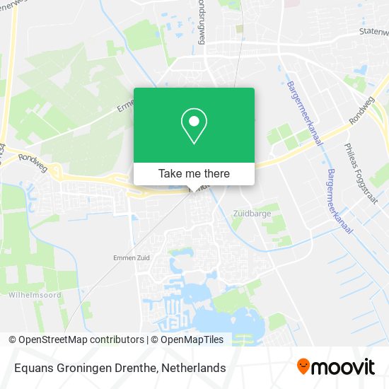 Equans Groningen Drenthe map