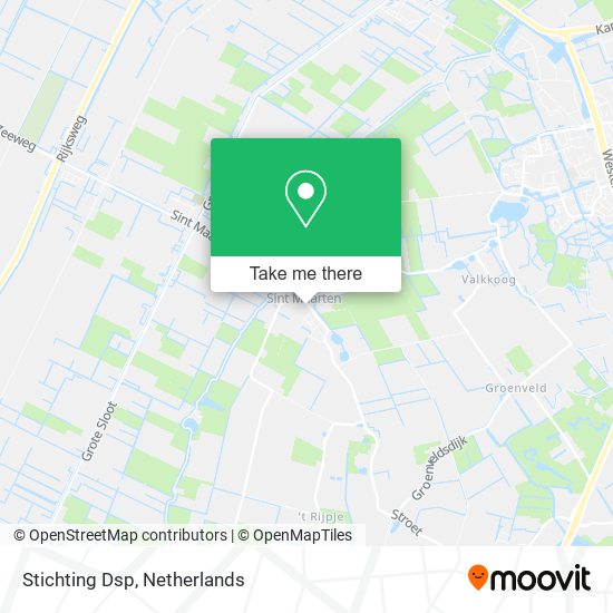 Stichting Dsp map