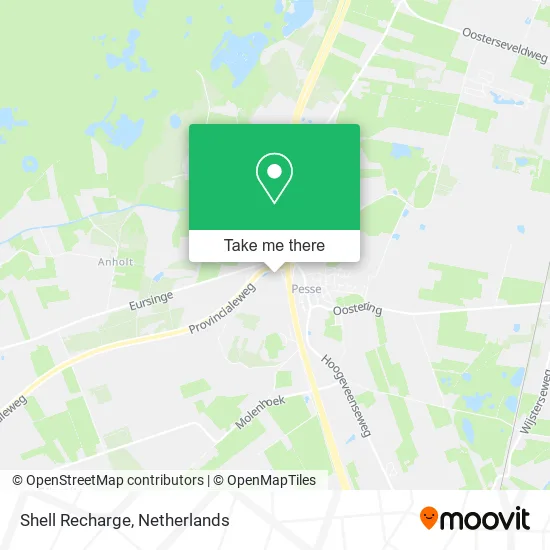 Shell Recharge map