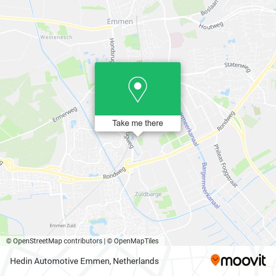 Hedin Automotive Emmen map