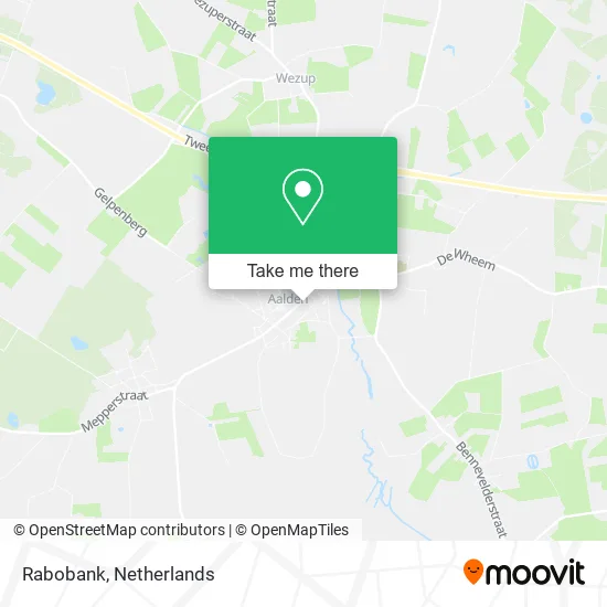Rabobank map