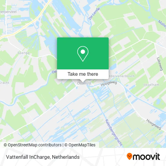 Vattenfall InCharge map