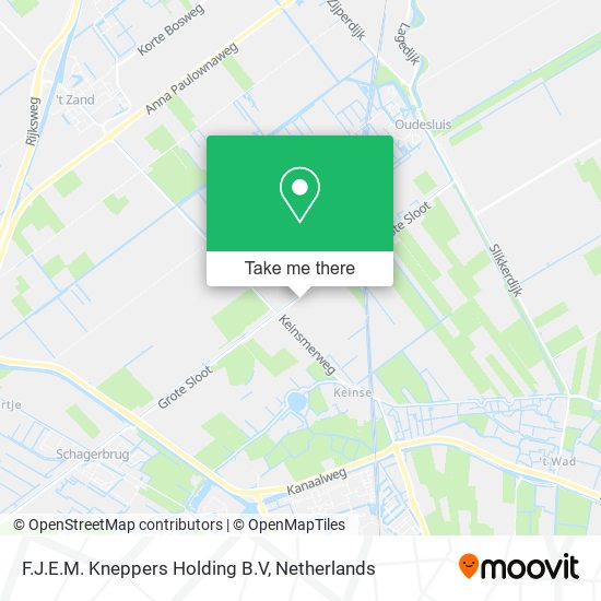 F.J.E.M. Kneppers Holding B.V map
