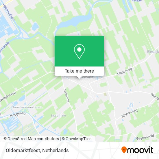 Oldemarktfeest map