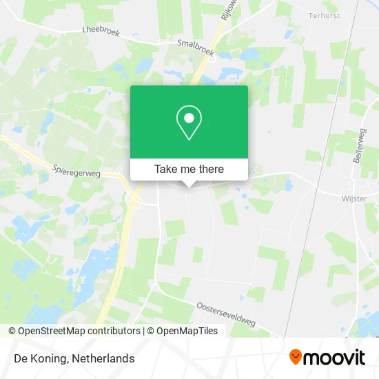 De Koning map